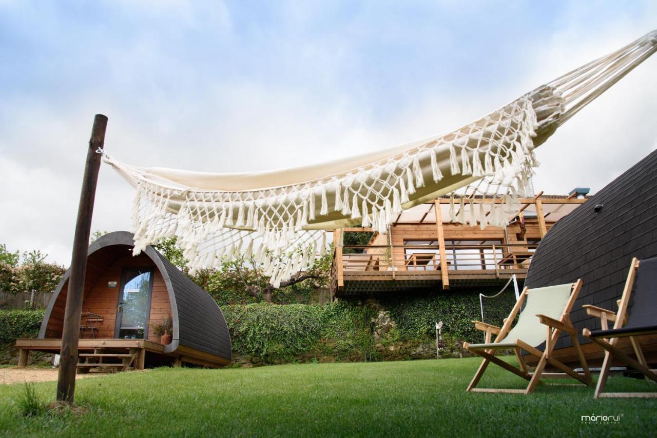 Отель Glamping Hills Santa Comba de Rossas Экстерьер фото
