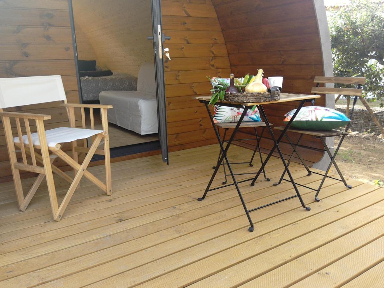 Отель Glamping Hills Santa Comba de Rossas Экстерьер фото
